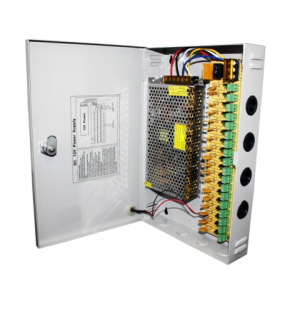 Блок питания 12v/15А PS-180W Box 18 ch